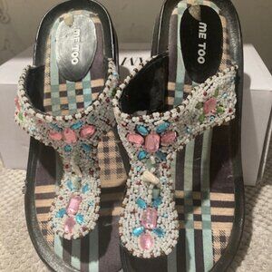 Me Too beaded sandals